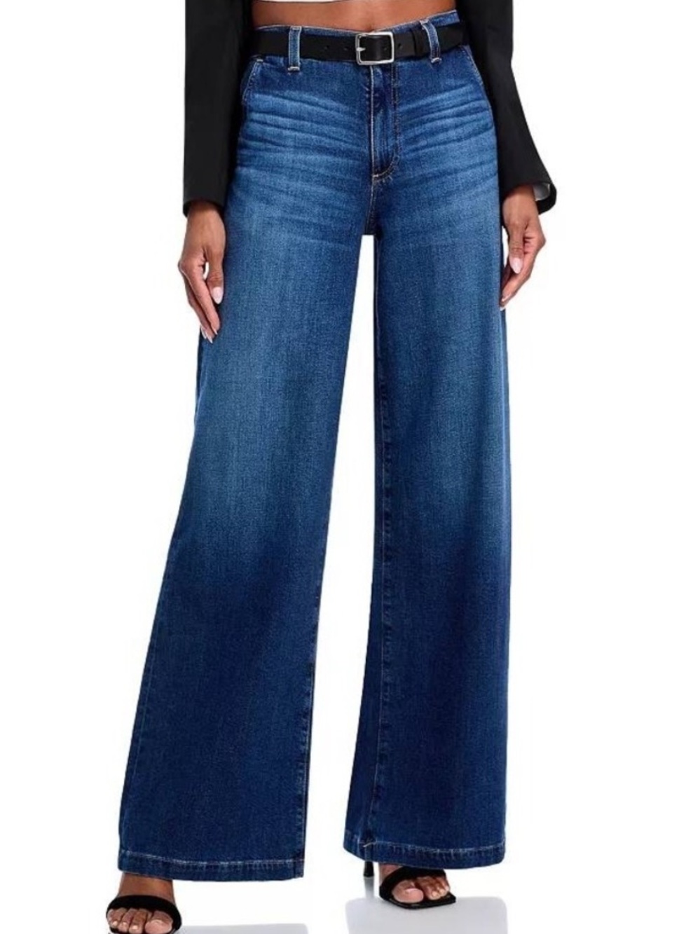 Adriano Goldschmied Stella Low Slung Palazzo jeans